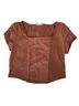Express Pink Short Sleeve Blouse Size L - photo 1