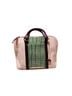 Brahmin Animal Print Green Ivory Satchel One size - photo 1