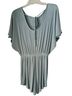Pink Lily Blue Romper Size M - photo 2