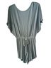 Pink Lily Blue Romper Size M - photo 1