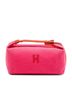 Hermès 100% Canvas Pink Small Toile Bride A Brac Case One size - photo 1
