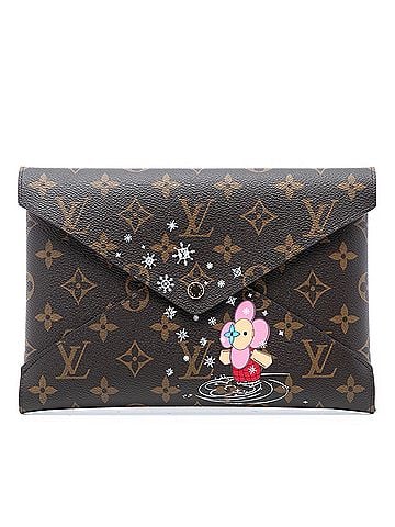 Louis Vuitton Monogram Christmas Animation Vivienne Kirigami Pochette GM (view 1)