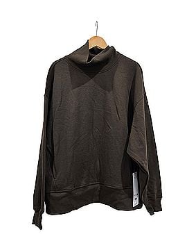 Alo Yoga Hazy Mock Neck Oversized Pullover Long Sleeve Top (view 1)