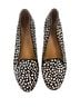 J.Crew Animal Print Brown White Ivory Flats Size 10 - photo 1