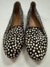 J.Crew Animal Print Brown White Ivory Flats Size 10 - photo 4