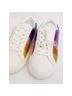 Kurt Geiger 100% Leather Stripes Multi Color Sneakers Size 6 1/2 - photo 10