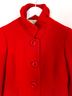 J.Crew 94% Wool 5% Nylon 100% Acetate 65% Olefin 35% Polyester Solid Red Coat Size 4 - photo 3