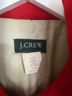 J.Crew 94% Wool 5% Nylon 100% Acetate 65% Olefin 35% Polyester Solid Red Coat Size 4 - photo 5