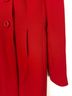 J.Crew 94% Wool 5% Nylon 100% Acetate 65% Olefin 35% Polyester Solid Red Coat Size 4 - photo 4