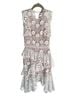 Alexis 100% Polyester 96% Polyester 5% Spandex Floral White Cocktail Dress Size XS - photo 6