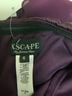 Xscape 100% Polyester Purple Cocktail Dress Size 6 - photo 4
