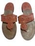 Jack Rogers Pink Orange Sandals Size 7 1/2 - photo 1