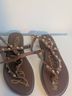 Sam Edelman 100% Leather Brown Gold Sandals Size 7 - photo 7