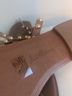 Sam Edelman 100% Leather Brown Gold Sandals Size 7 - photo 3