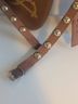Sam Edelman 100% Leather Brown Gold Sandals Size 7 - photo 9