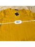 Kaari Blue 100% Polyester Yellow Short Sleeve Blouse Size L - photo 6