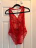 Samantha Chang Red Tights Size M - photo 6