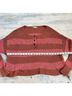 American Eagle Outfitters Stripes Brown Pink Pullover Sweater Size S - photo 5