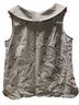 Talbots Stripes Blue White Sleeveless Blouse Size L - photo 1