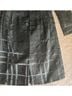 Ann Taylor Checkered-gingham Black Coat Size S - photo 3
