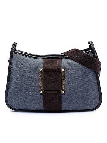 Fendi Denim Pochette Crossbody (view 1)
