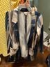 Lularoe Print Blue White Blazer Size S - photo 3