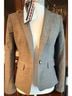 Banana Republic 95% Wool 5% Spandex 100% Polyester 95% Polyester 5% Spandex Gray Blazer Size XXS - photo 7