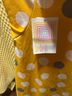 Lularoe Polka Dots Yellow Gray White Jacket Size S - photo 4