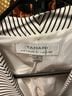Tahari Stripes White Black Blazer Size 8 - photo 4