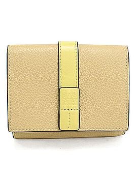 Loewe LOEWE Tri-fold Wallet C660TR2X01 Women's Beige (view 1)