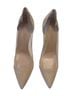 Gianvito Rossi 100% Suede Solid Tan Heels Size EU 38 - photo 5