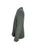 Prada 100% Wool Gray  Prada Herringbone Single-Breasted Peacoat in Grey Wool Size 8 - photo 2