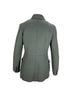 Prada 100% Wool Gray  Prada Herringbone Single-Breasted Peacoat in Grey Wool Size 8 - photo 3