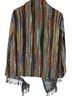 Anu Floral Multi Color Black Wrap Size XL - photo 2