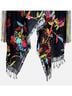 Anu Floral Multi Color Black Wrap Size XL - photo 7