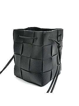 Bottega Veneta BOTTEGA VENETA Maxi Intrecciato Cassette Small Crossbody Bag Shoulder Black 680218 Women's (view 2)