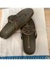 Tory Burch Brown Green Sandals Size 7 - photo 3