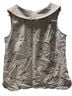 Talbots Stripes Blue White Sleeveless Blouse Size L - photo 2