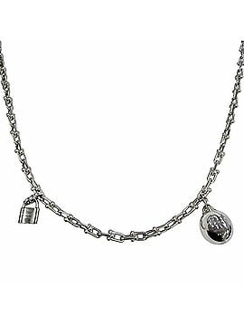 Tiffany & Co. TIFFANY&Co. Tiffany HardWear Small Link Wrap Necklace, SV925 Silver, Made in Italy, Weight: 99.69g, Women's. (view 1)