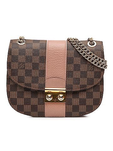 Louis Vuitton Damier Ebene Cuir Taurillon Wight (view 1)