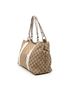 Gucci 100% Canvas Brown Medium GG Canvas Bamboo Libeccio Tote One size - photo 3