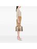 Gucci 100% Canvas Brown Medium GG Canvas Bamboo Libeccio Tote One size - photo 2