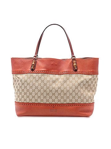 Gucci Large GG Canvas Laidback Crafty Tote (view 1)