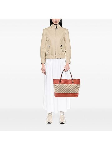 Gucci Large GG Canvas Laidback Crafty Tote (view 2)