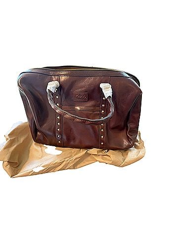 Patricia Nash Leather Weekender (view 1)