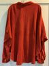 FP One 100% Cotton Solid Red Jacket Size S - photo 7