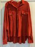 FP One 100% Cotton Solid Red Jacket Size S - photo 8