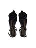Express Floral Black Sandals Size 6 - photo 2