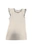 Loft 37 White Black Tank Top Size S - photo 1