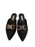 Steve Madden Solid Black Mule/Clog Size 7 1/2 - photo 1